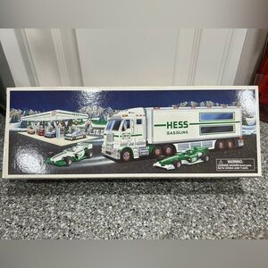2003 HESS Toy Truck & Racecars NEW IN BOX